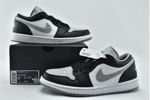 Nike Air Jordan 1 Low Smoke Grey 553558 039 Womens And Mens Shoes  